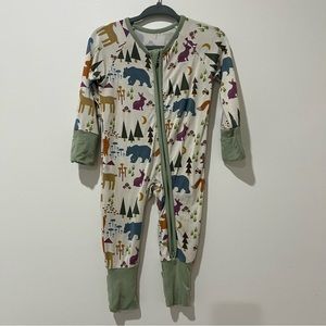 Emerson and Friends Forest Friends Bamboo Baby Pajama
